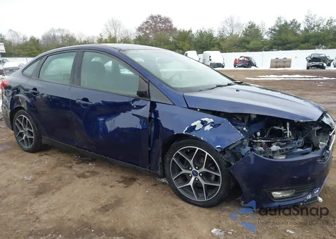 2017 Ford Focus Sel from USA, damaged, VIN 1FADP3H21HL295792